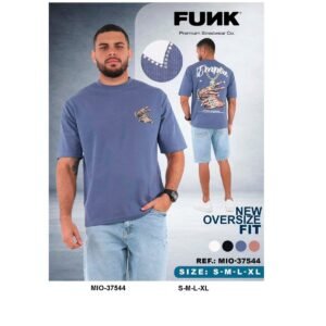 Camiseta Oversize Streetwear FUNK – Diseño “Empire” | Ref. MIO-37544
