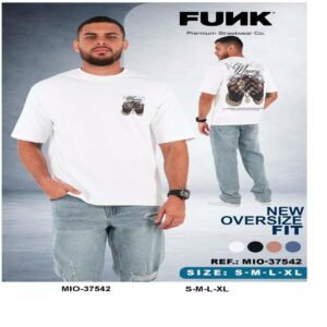 Camiseta Oversize Kings Money Streetwear REF. MIO-37542