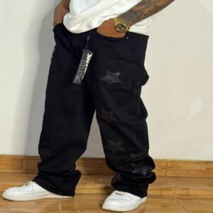 Pantalón Cargo Urbano Hombre – Diseño Estrella Streetwear